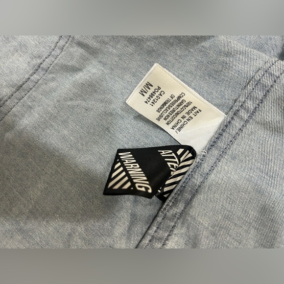 Women Long Sleeve Jean Shirts - Picture 3 of 9